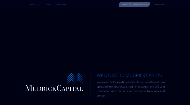 mudrickcapital.com