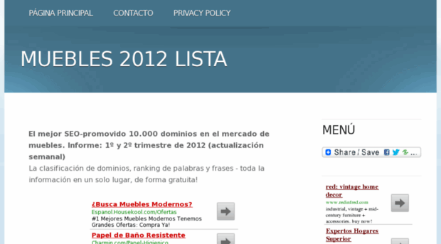 muebles2012lista.eu