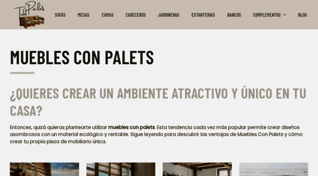 mueblesconpalets.com