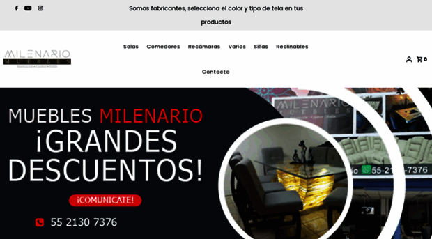 mueblesmilenario.com