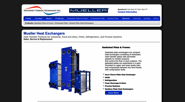 muellerheatexchangers.com