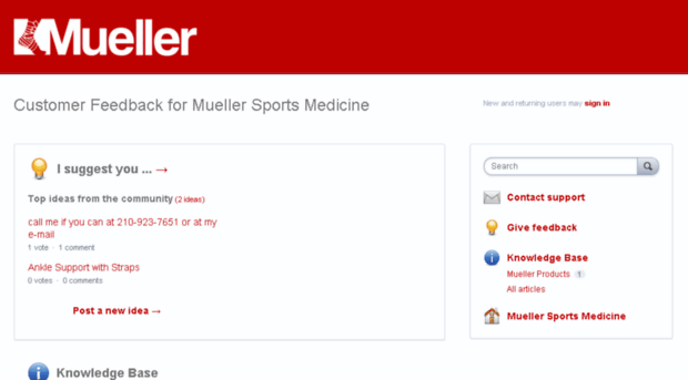 muellersportsmed.uservoice.com