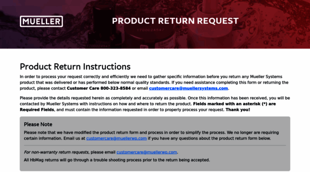muellersystemsreturns.com