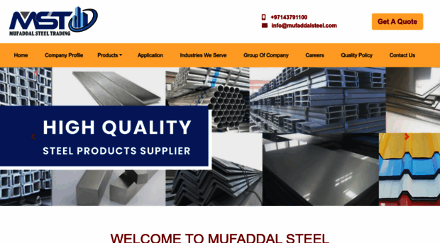 mufaddalsteel.com