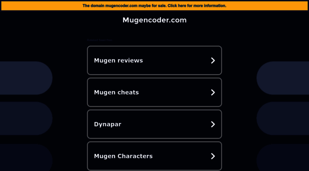 mugencoder.com