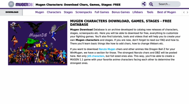 Naruto M.U.G.E.N (Mugen - Winmugen) - Game - Download 