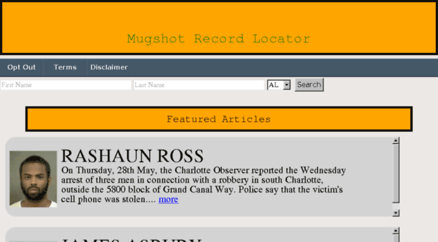 mugshot-record-locator.com