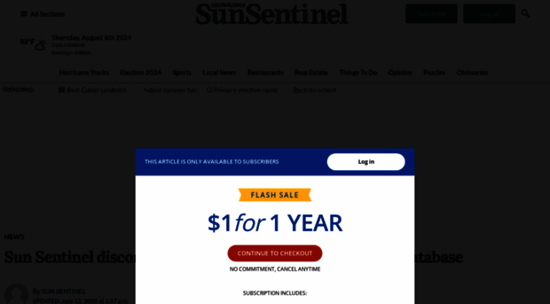 mugshots.sun-sentinel.com