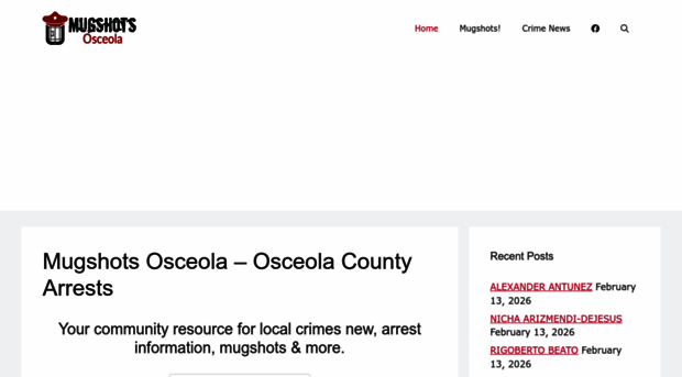 mugshotsosceola.com