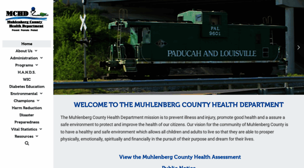 muhlenbergcountyhealthdepartment.com