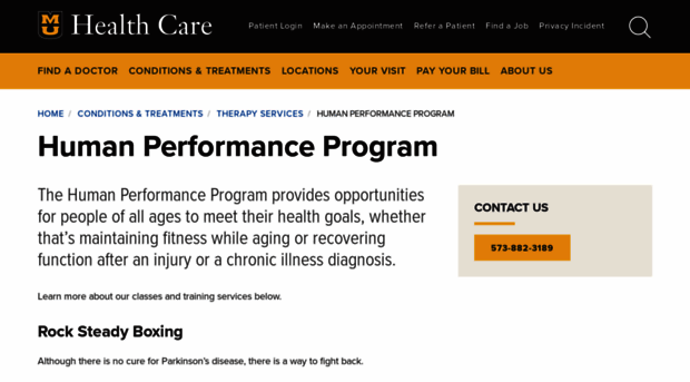 muhumanperformance.com