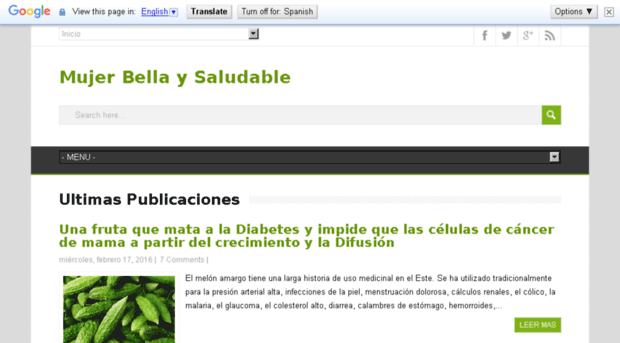 mujerbellaysaludable.com