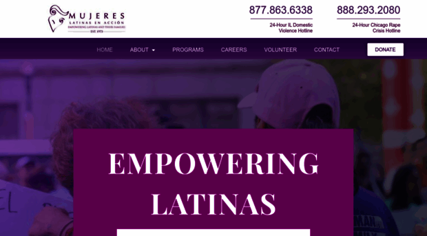 mujereslatinasenaccion.org