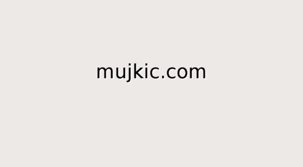 mujkic.com