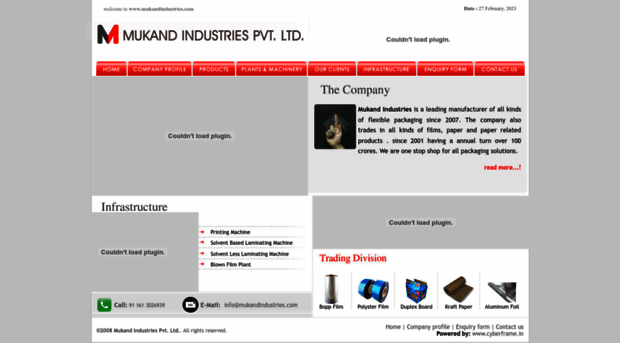 mukandindustries.com