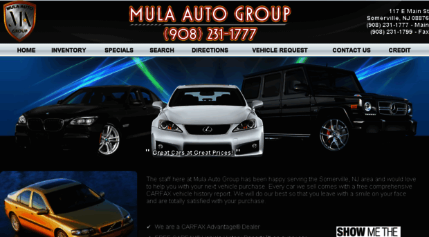 mulaautogroup.com