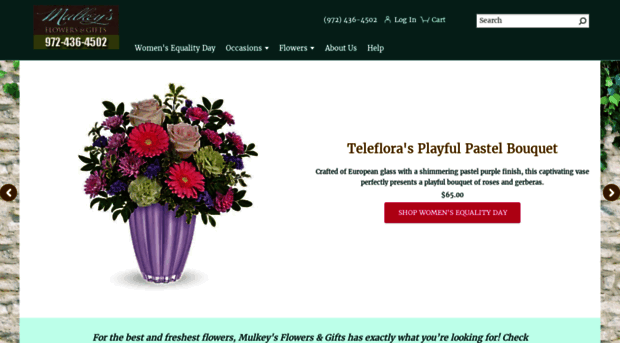 mulkeysflowers.com