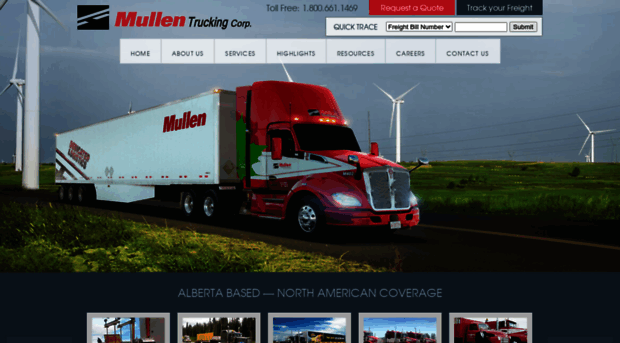 mullentrucking.com