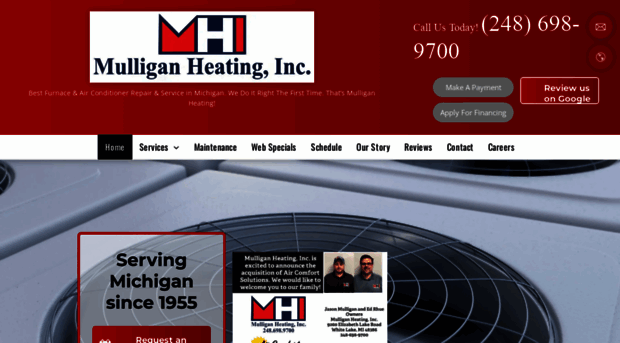 mulliganheating.com