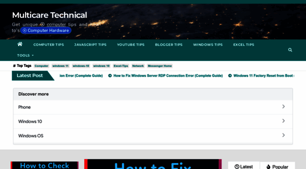 multicaretechnical.com