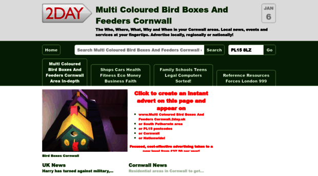 multicolouredbirdboxesandfeeders.2day.uk