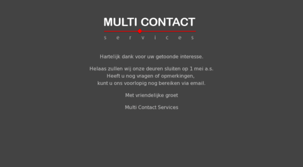 multicontactservices.nl