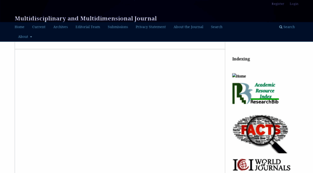 multidiciplinaryjournal.com