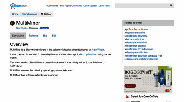multiminer.updatestar.com
