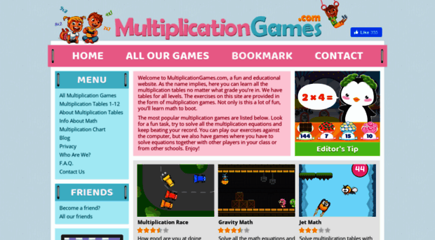 multiplicationgames.com