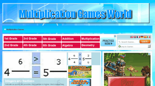 multiplicationgamesworld.com