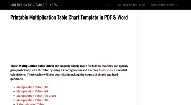 multiplicationtablecharts.com