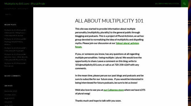 multiplicity101.com