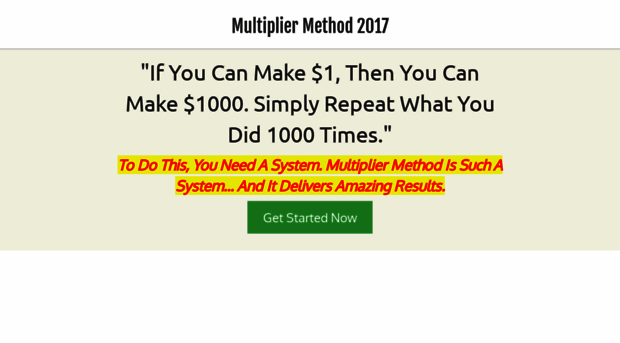 multipliermethod.com