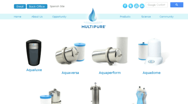 multipure.water.filter.business