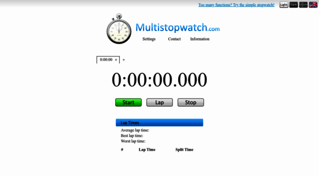 multistopwatch.com