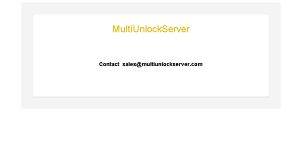 multiunlockserver.com