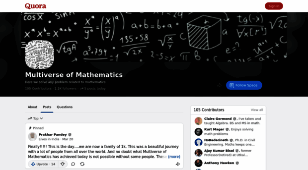 multiverseofmathematics.quora.com