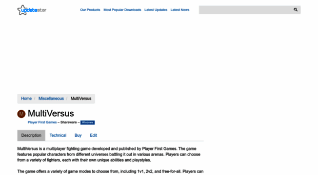 multiversus.updatestar.com