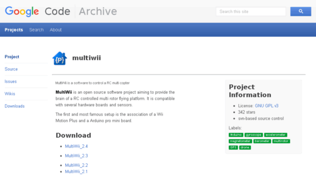 multiwii.googlecode.com