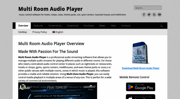 multizoneaudioplayer.com