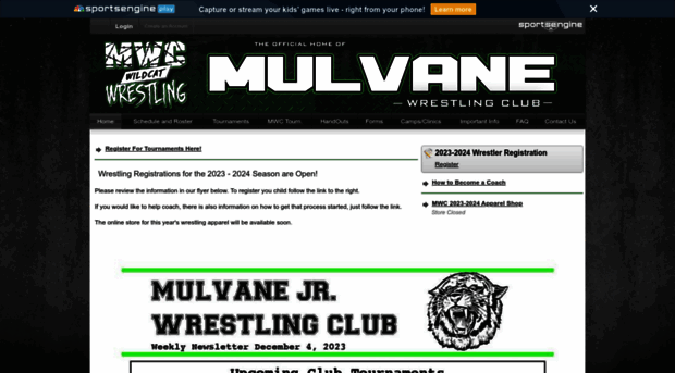 mulvanejrwrestling.com