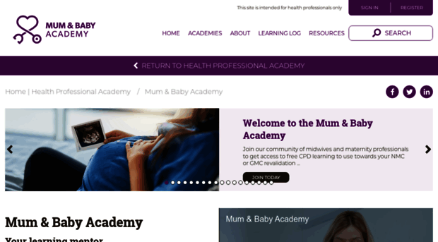 mumandbabyacademy.co.uk