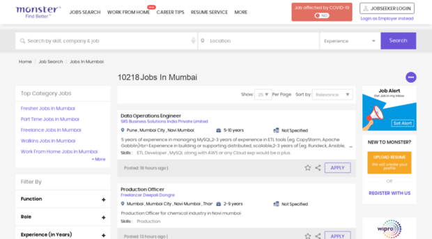mumbai.monsterindia.com