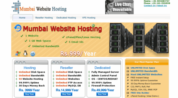 mumbaiwebsitehosting.co.in