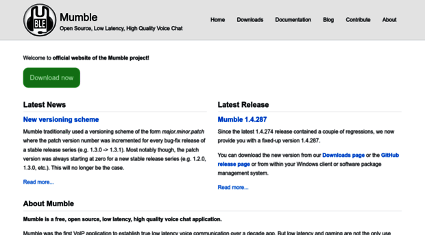 mumble.sourceforge.net
