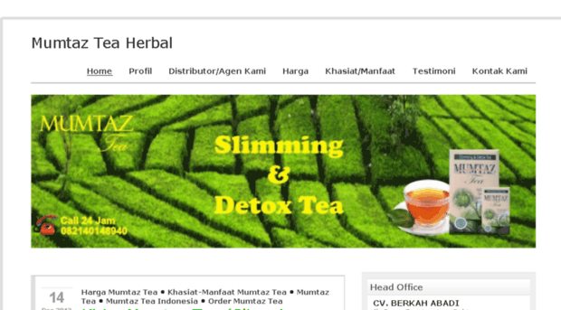 mumtazteaherbal.com