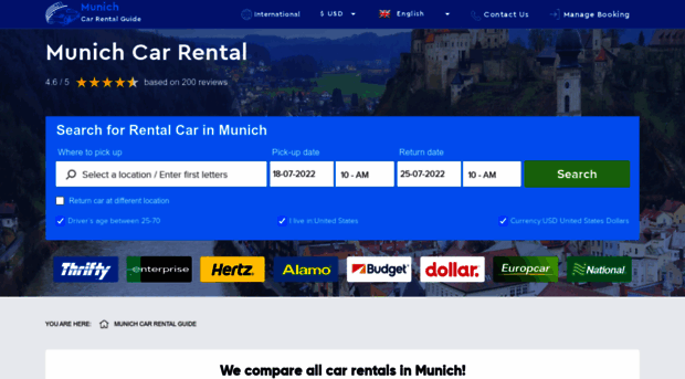 munich-carhire.com