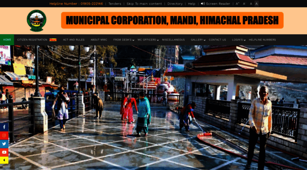 municipalcorporationmandi.in