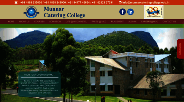 munnarcateringcollege.edu.in