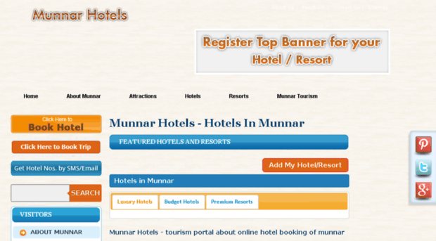 munnarhotels.co.in